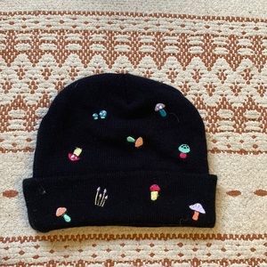 A. Lab mushroom beanie from zumiez
